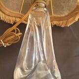 Crystal lamp signed "Charles Schneider"