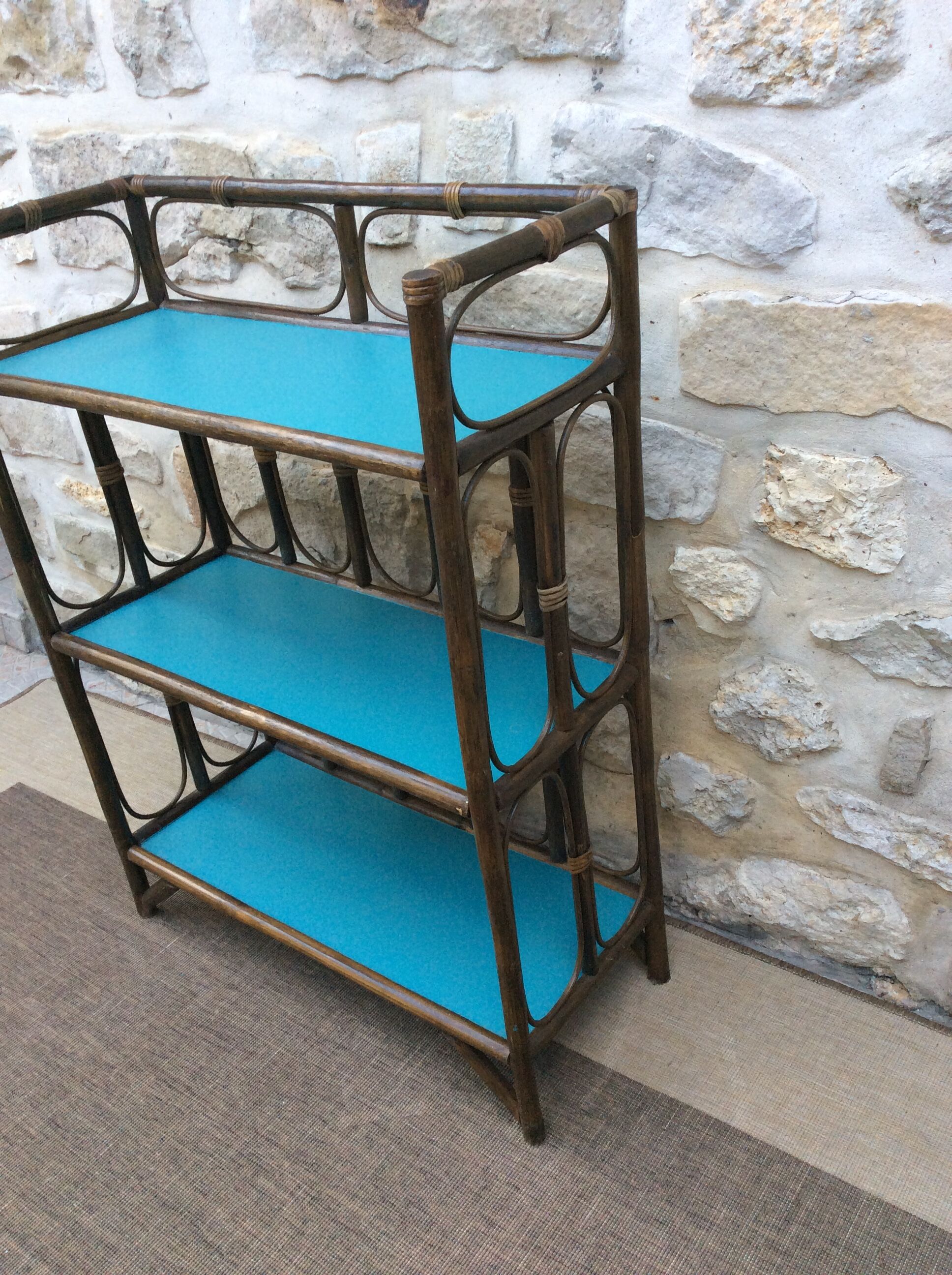 Bamboo shelf