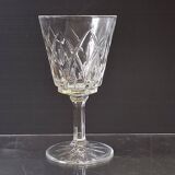 6 large wine glasses in semi-crystal from VMC in good condition.