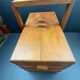 Cute little worker or vintage wooden sewing box