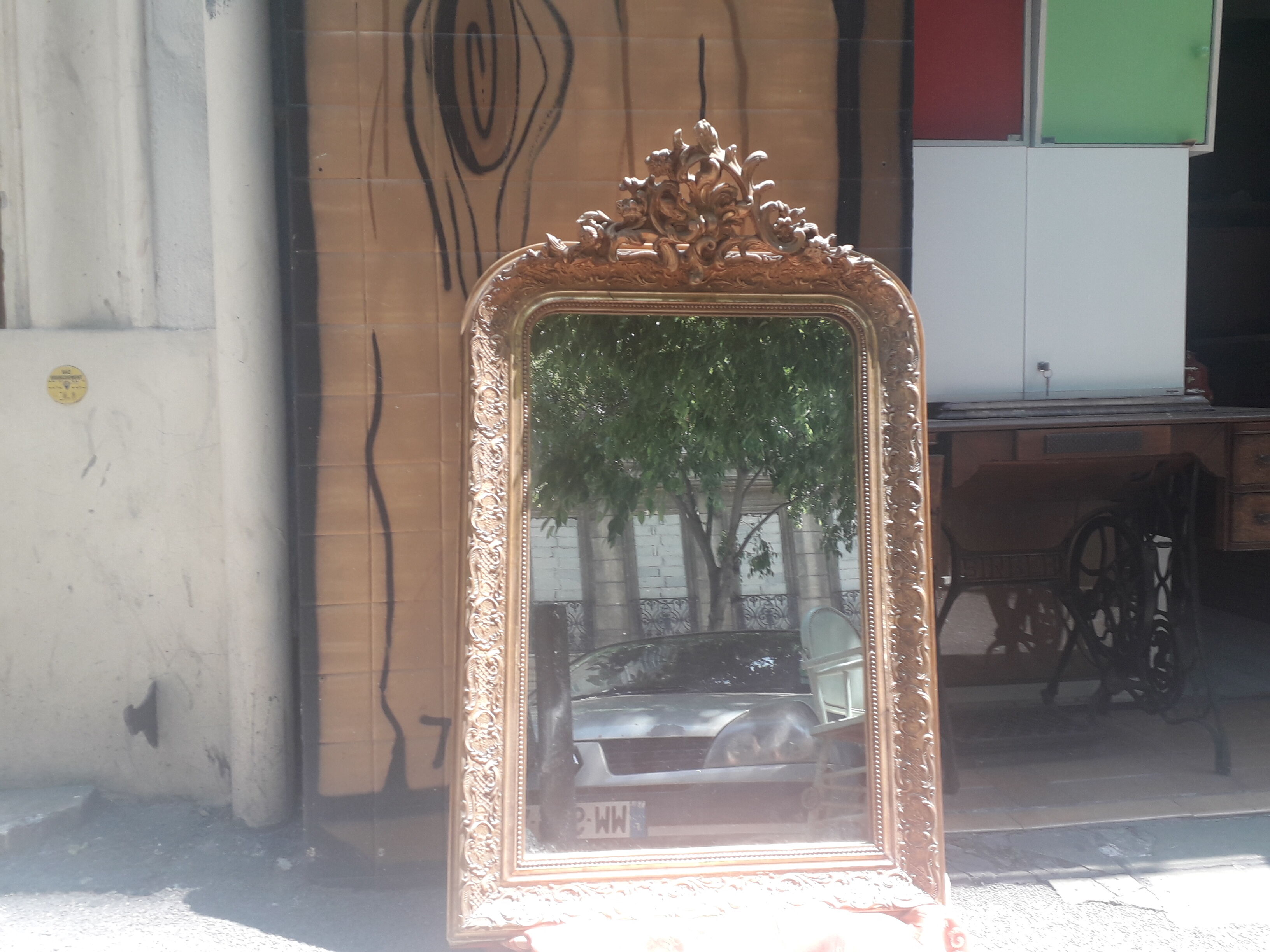 Napoleon III mirror - 120x75cm
