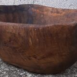 Olive wood salad bowl