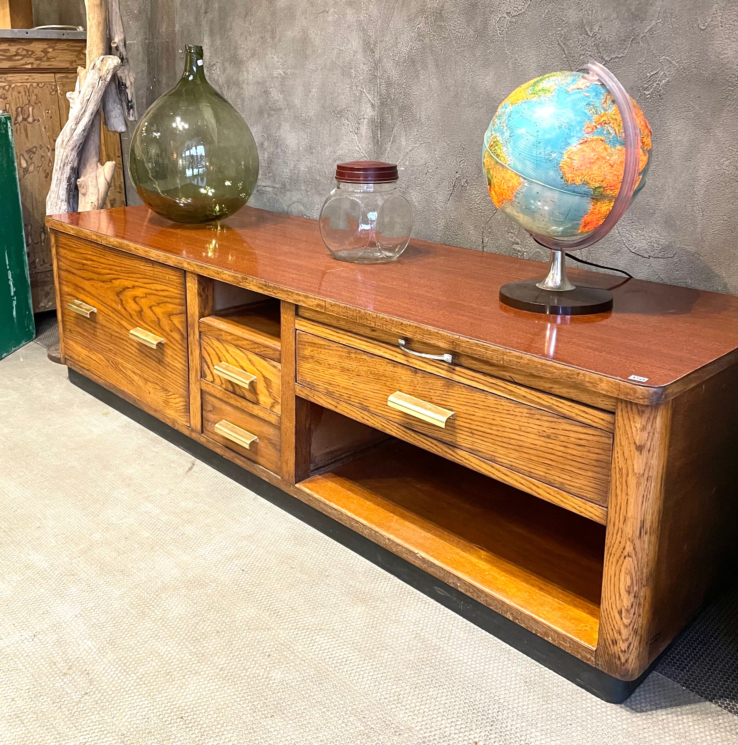 Vintage Formica low cabinet