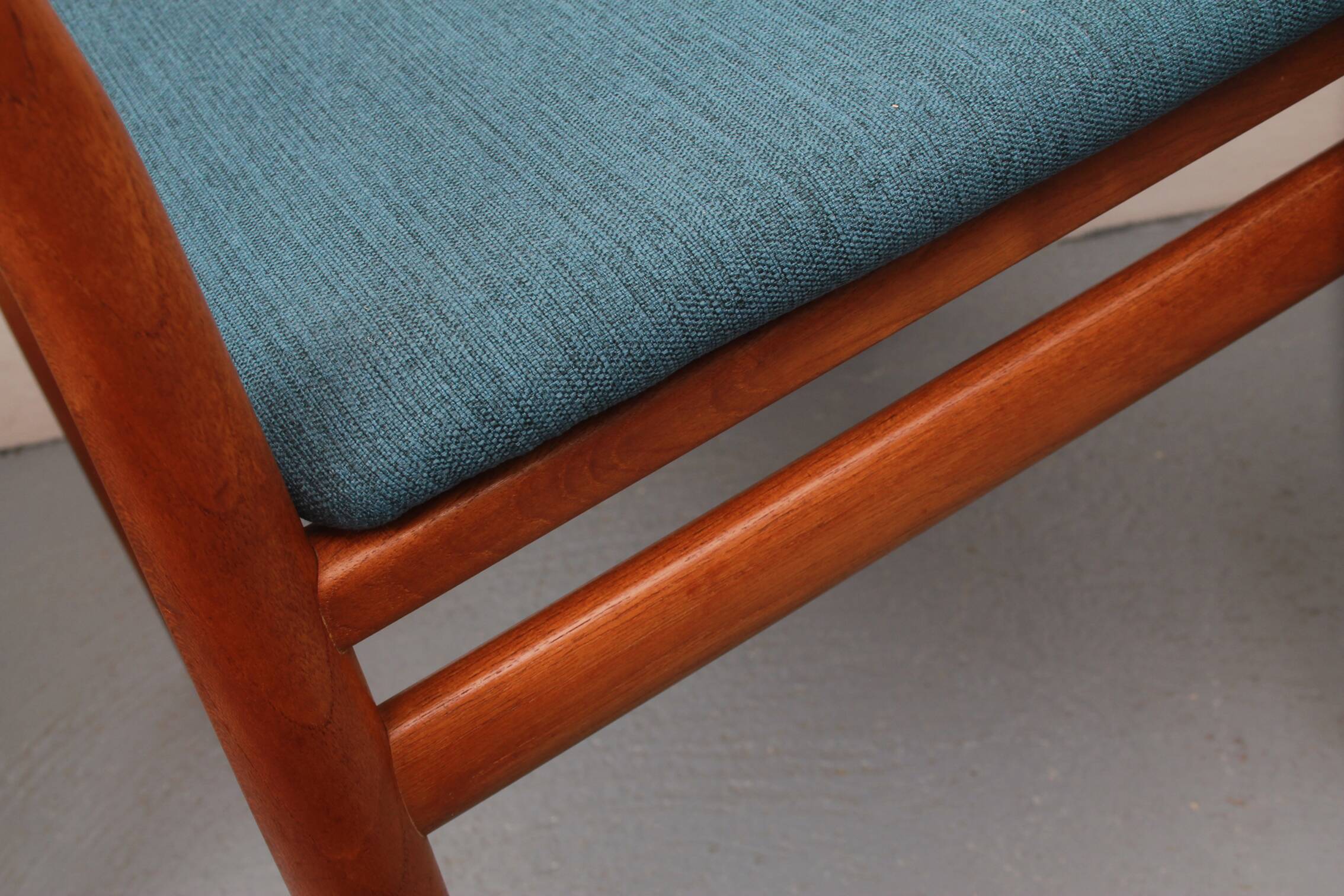 Set of 4 diningchairs teak, Erving Harland for Soro Chairs