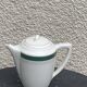 Coffee maker, milk jug and sugar bowl, Lumière, Digoin and Sarreguemines models