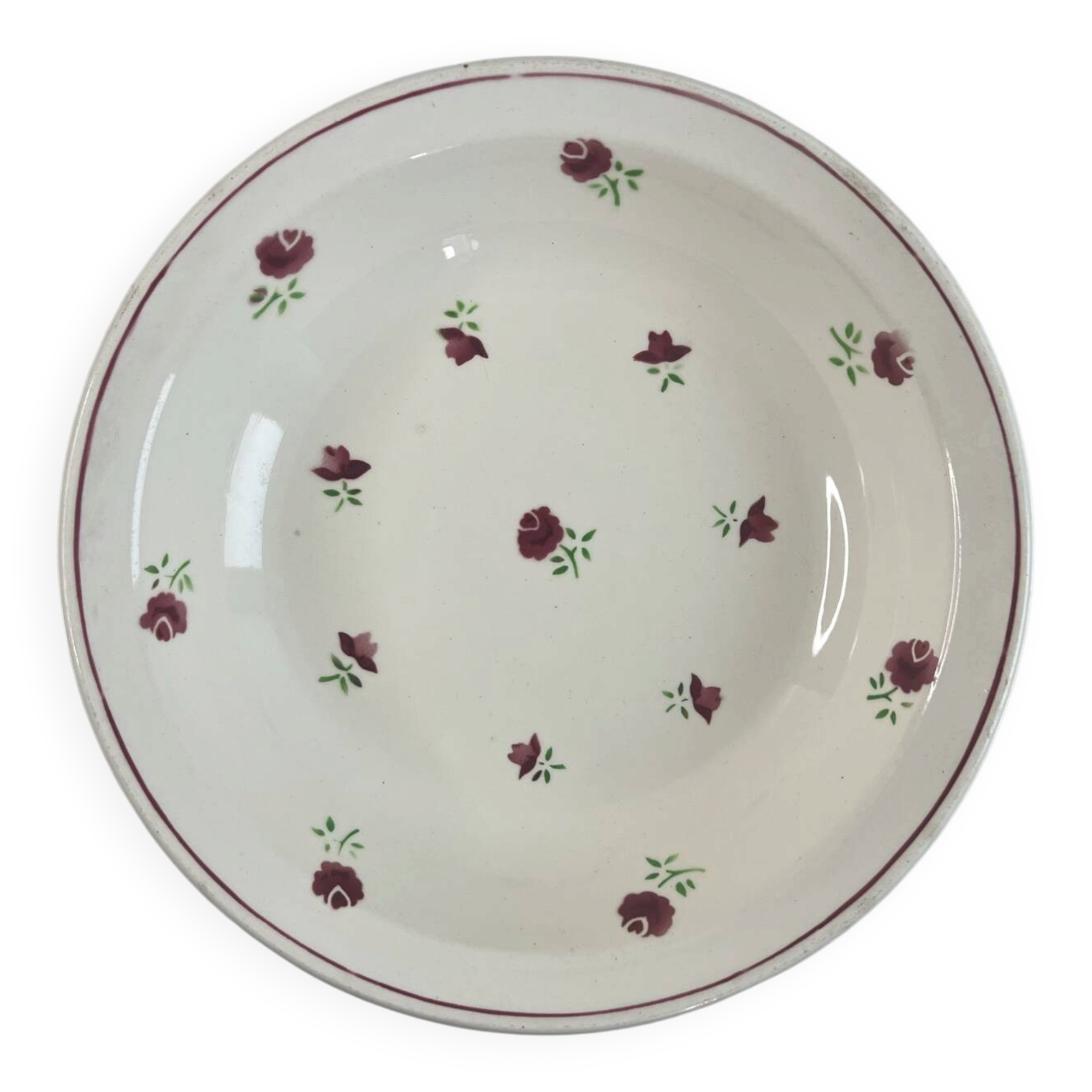 Plat floral Badonviller