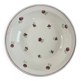 Floral plate Badonviller