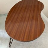 Free-form tripod coffee table from the 50s and 60s