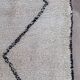 Beni Ourain Moroccan rug white - 296 x 200 cm