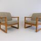 Paire de fauteuils par Johannes Andersen