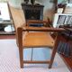 Fauteuil en chêne clair et contreplaqué moulé scandinave
