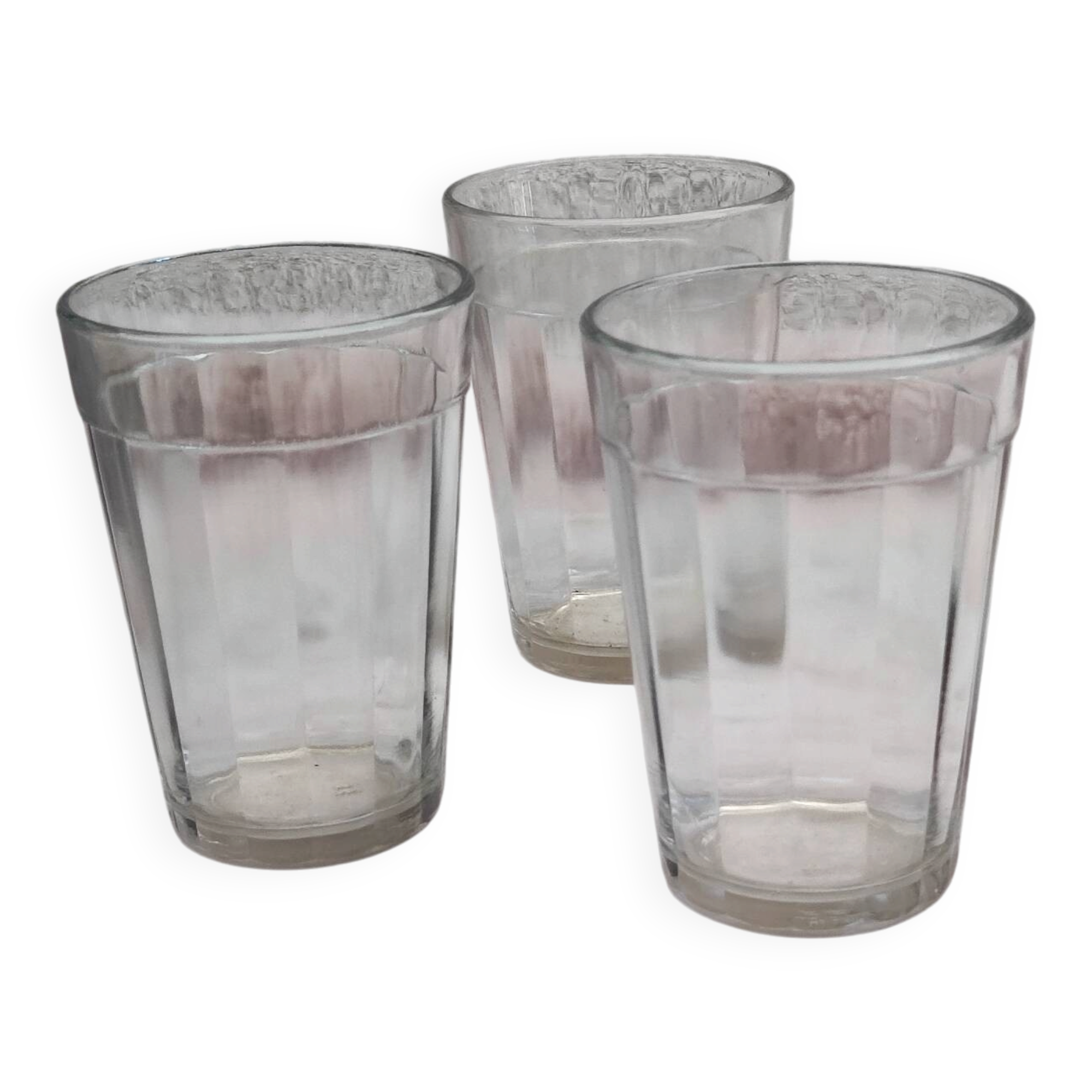 Facet cut glasses