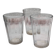 Facet cut glasses