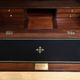 Rosewood and Mahogany Sloping Desk, Louis XVI Style – Mid-19th Century