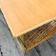 Bureau en rotin vintage