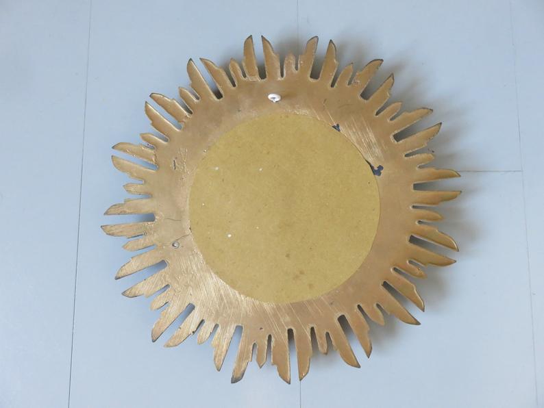 Golden Sun Mirror 70s 30cm