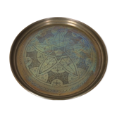 Brass oriental plateau 55 cm