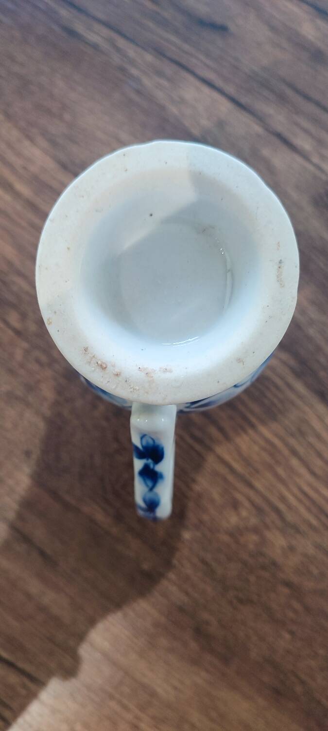 Antique Floral Porcelain Mug/Cup