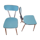 Lot of 2 Peugeot formica chairs