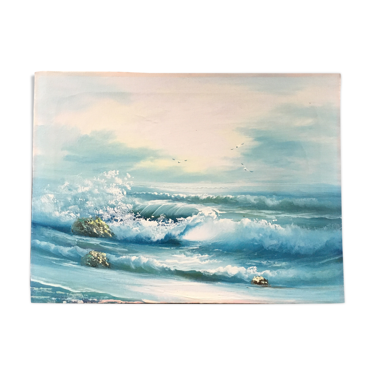 Table the blue waves