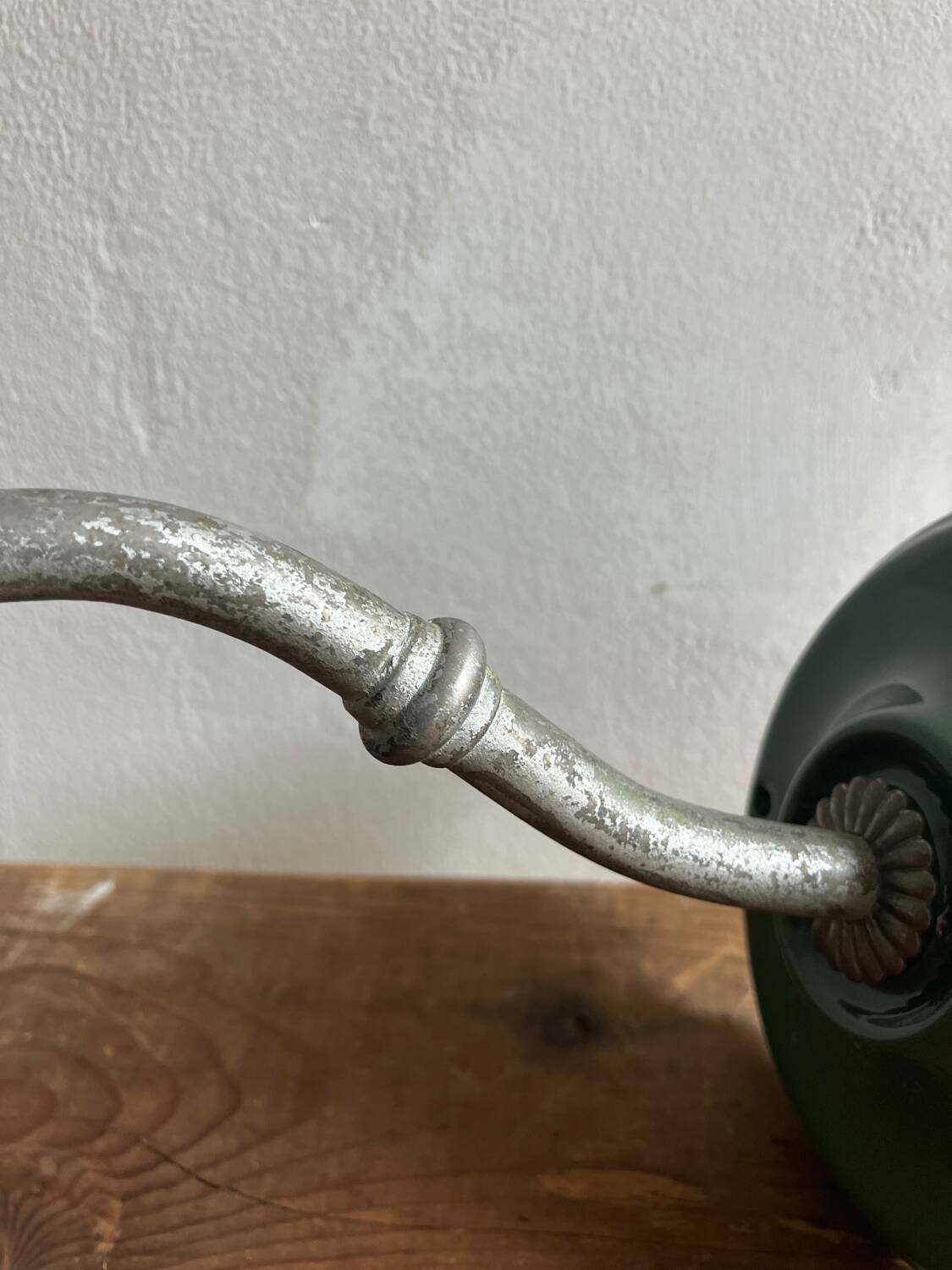 Vintage swan neck wall light