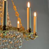 Lustre en bronze doré début xixème siècle