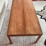 Vintage danish rosewood rectangular coffee table 60s perfect condition, by Thorald Madsens.