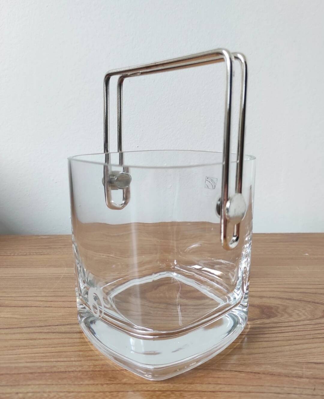 Vintage ice bucket Luigi Bormioli-Italy