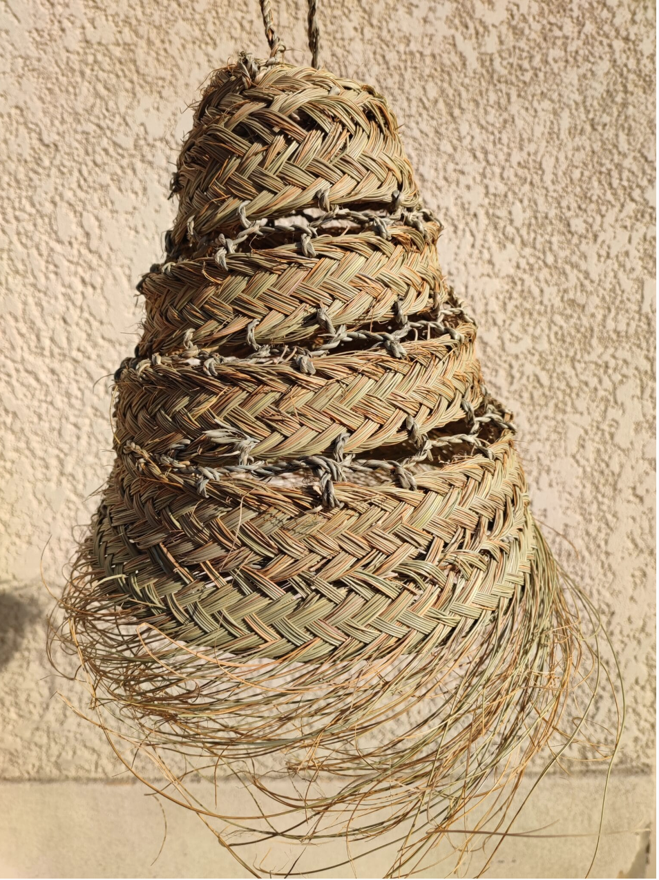 Suspension luminaire en Allié naturel