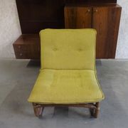 Bamboo, Rattan en Canvas Lounge Chairs from Van Sun Expo LTD, Norway, 1960s, Set of 2