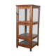 Burmese teak shopkeeper's showcase