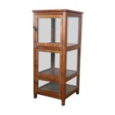 Burmese teak shopkeeper's showcase
