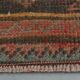 Vintage Turkish Hand-Knotted Wool Cotton Brown Runner Rug 80x336