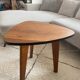 Vintage tripod coffee table