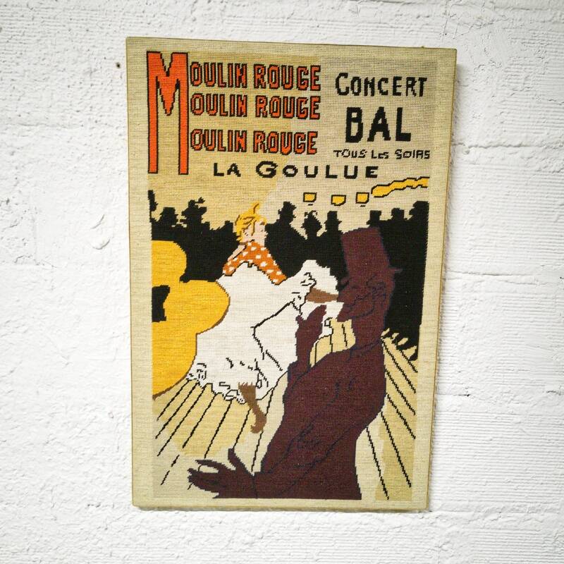 Canvas The Moulin Rouge - La Goulue
