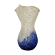 Vase "corolle" en pâte de verre Clichy