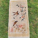 60x30cm bird silk carpet
