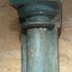 Half wooden column
