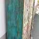Old wooden cabinet - 2 doors and 1 drawer
