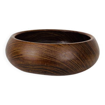 Scandinavian teak pocket emptier, 1960s