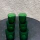 Set of 6 whisky glasses in vintage