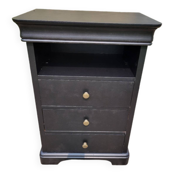 Chiffonnier Louis hilippe noir