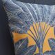 Coussin motifs floraux 40x40cm