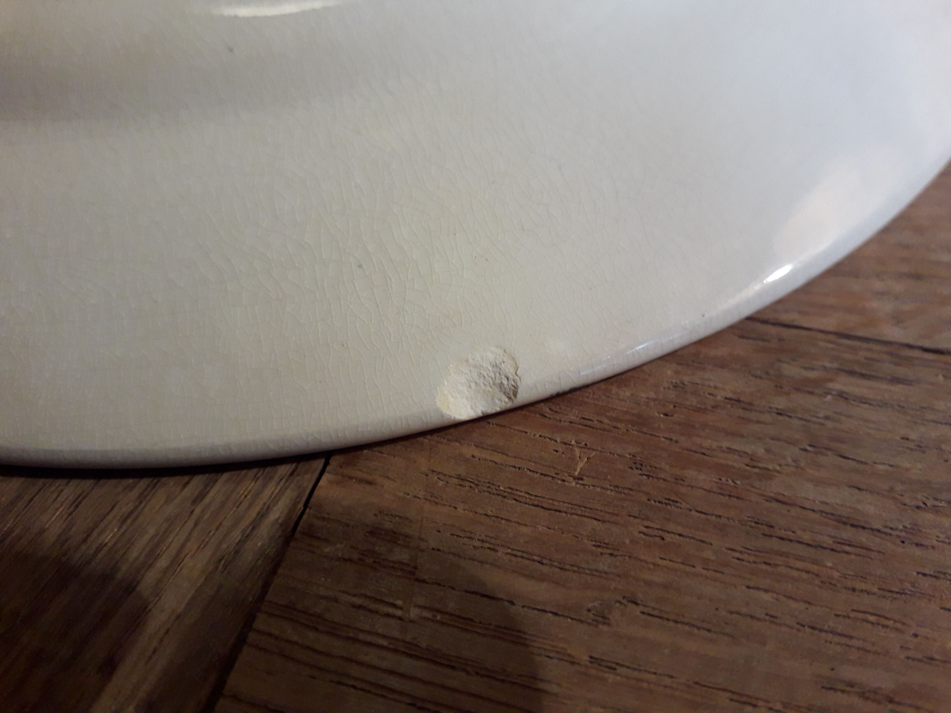 Flat plate in nimy earthenware bird decorations