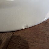 Flat plate in nimy earthenware bird decorations