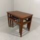 Tables gigognes en teck Danemark années 1960