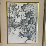 Landscape signed Martin