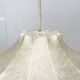 Modern mid-century Cocoon pendant lamp by Friedel Wauer for Goldkant Leuchten, 1960s.