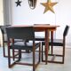 Table repas extensible en teck 1970