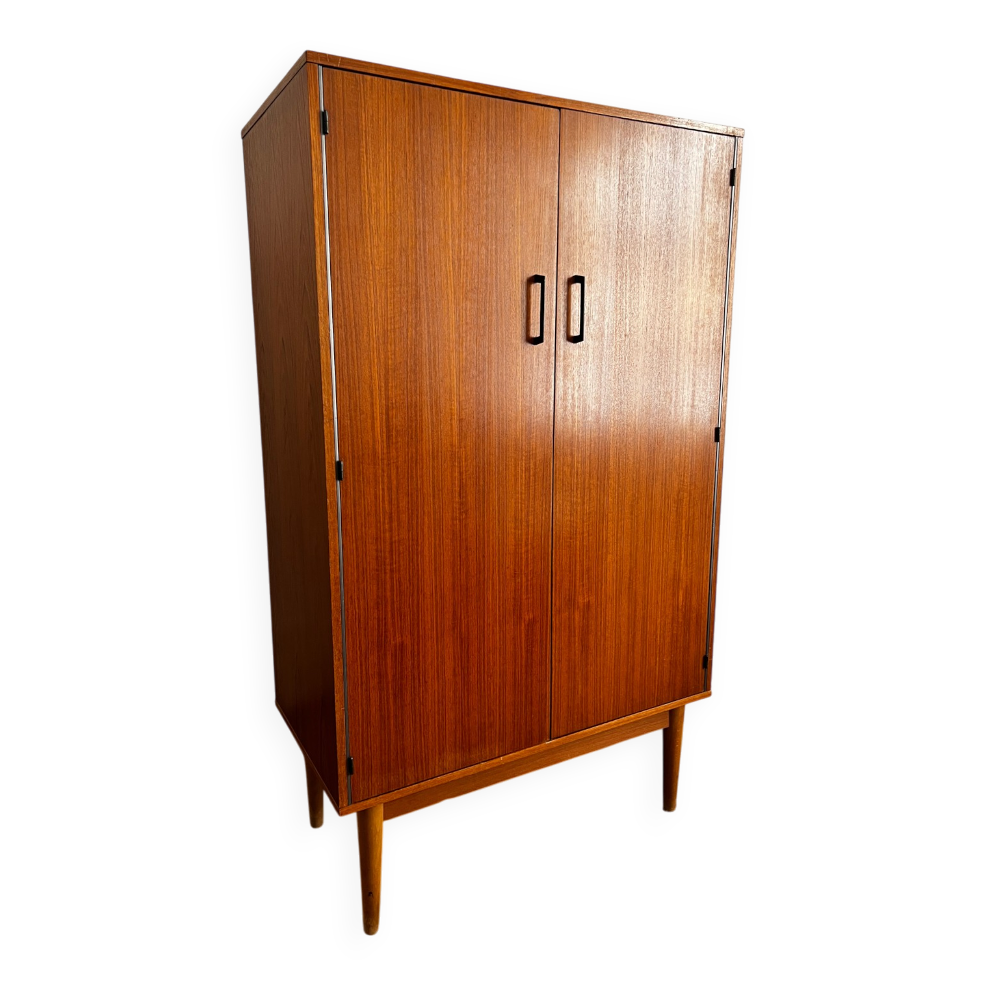 "Brissac" wardrobe in teak, 1950s